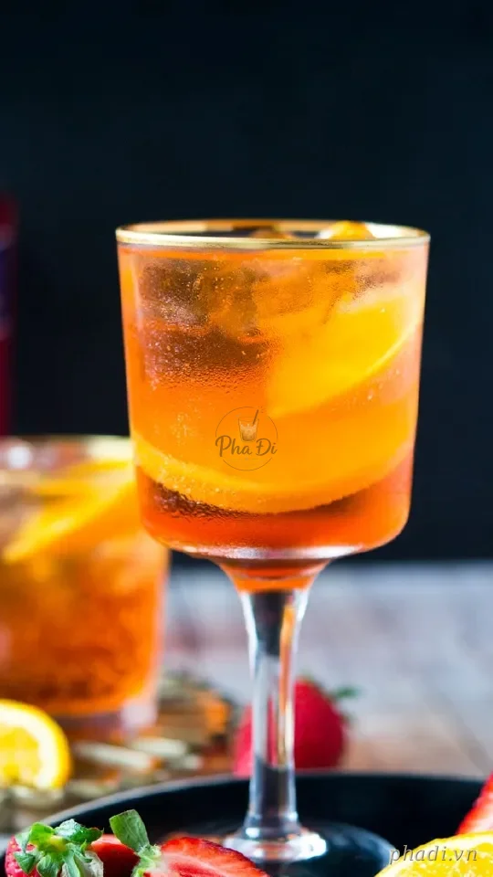 Mocktail Spritz cam đắng